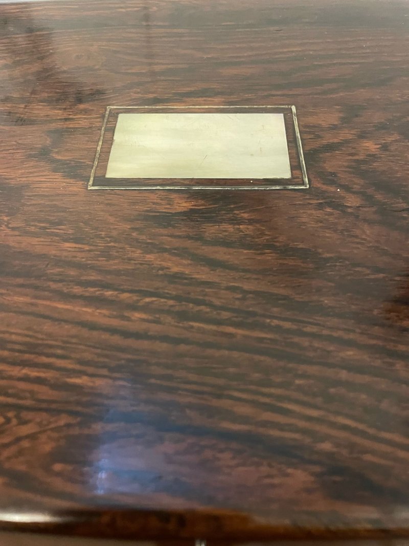 Outstanding Quality Antique Victorian Rosewood Jewellery And Vanity Box - Image 14